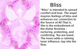 Pink Angel Necklace, Pastel Jewelry, Visionary Artwork with Reiki Energy - "Bliss"